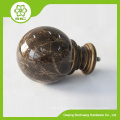 good quality resin curtain finial classical curtain finial for pole